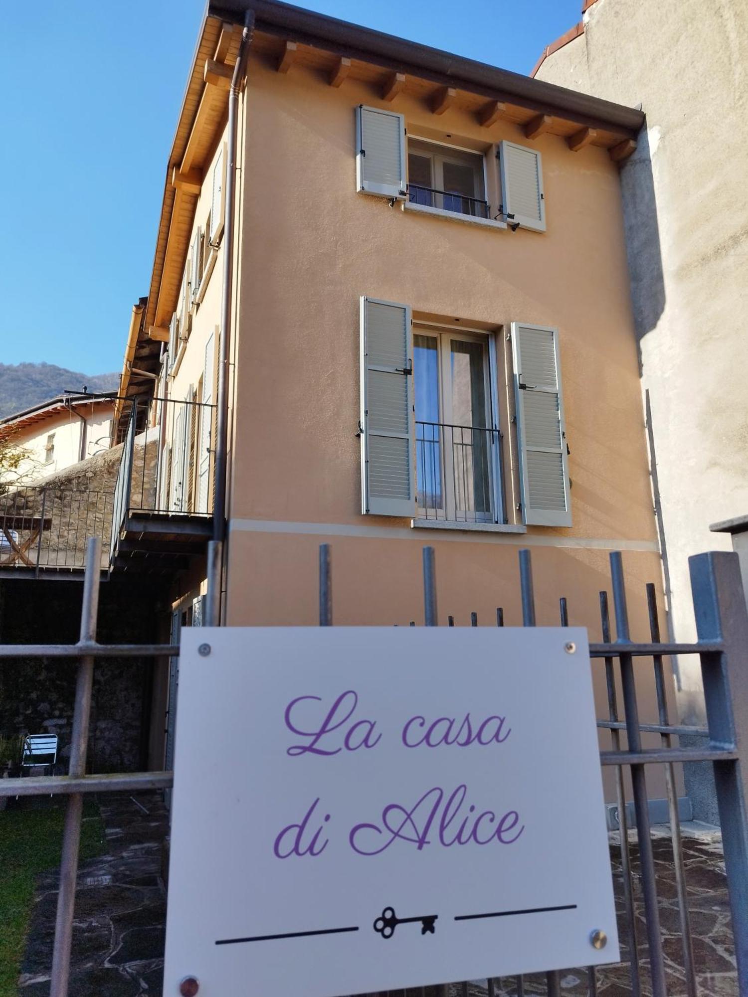 Villa La Casa Di Alice Lenno Esterno foto
