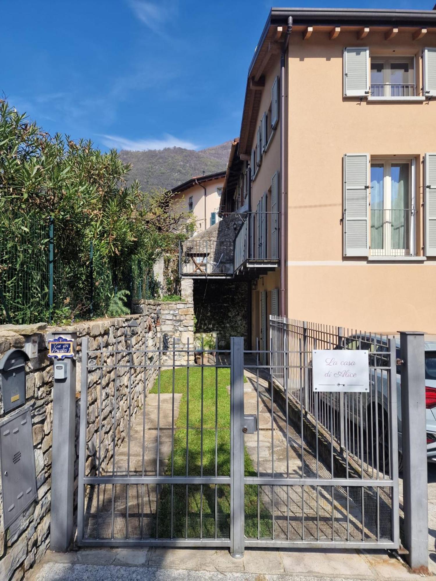 Villa La Casa Di Alice Lenno Esterno foto