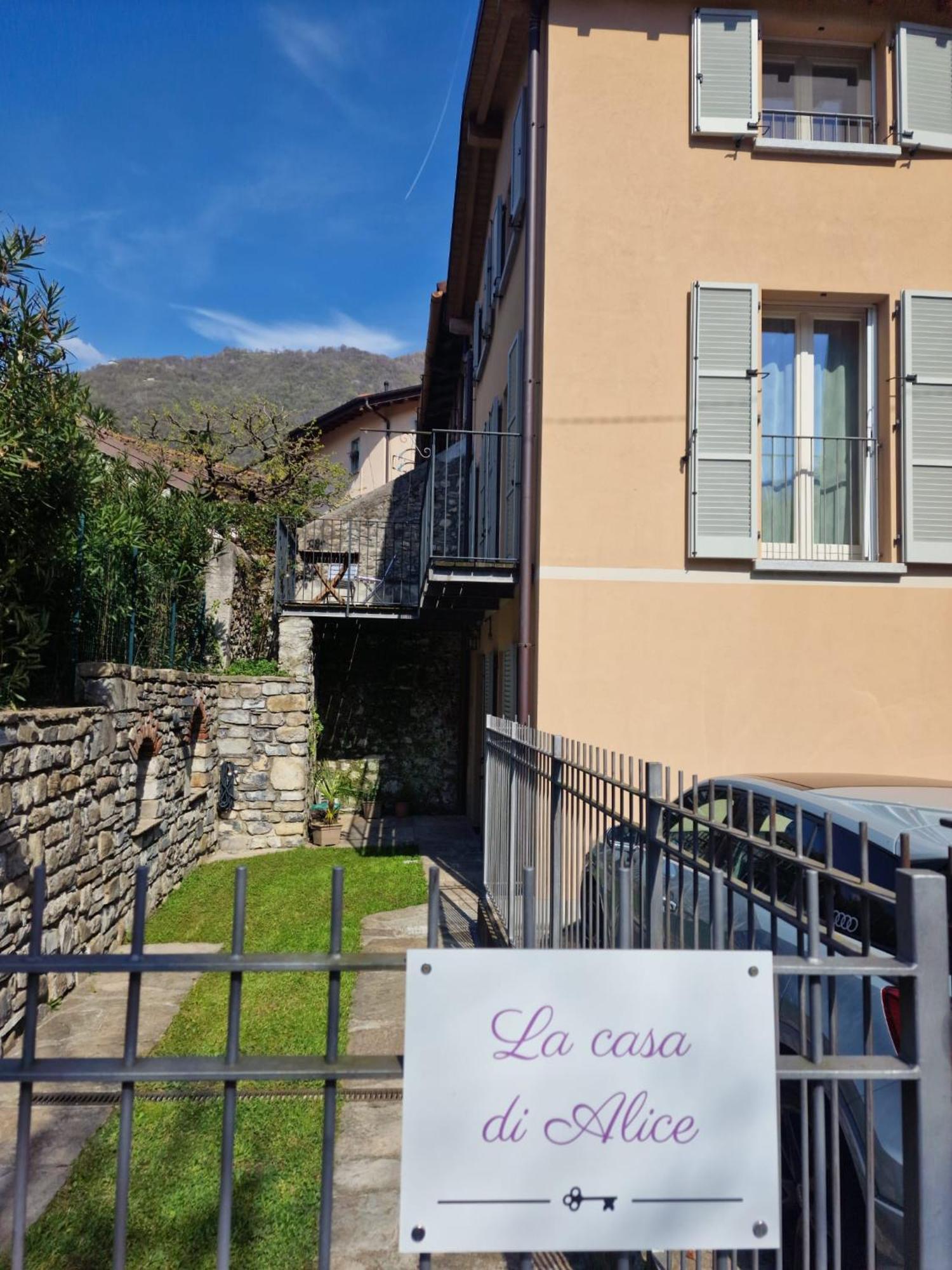 Villa La Casa Di Alice Lenno Esterno foto